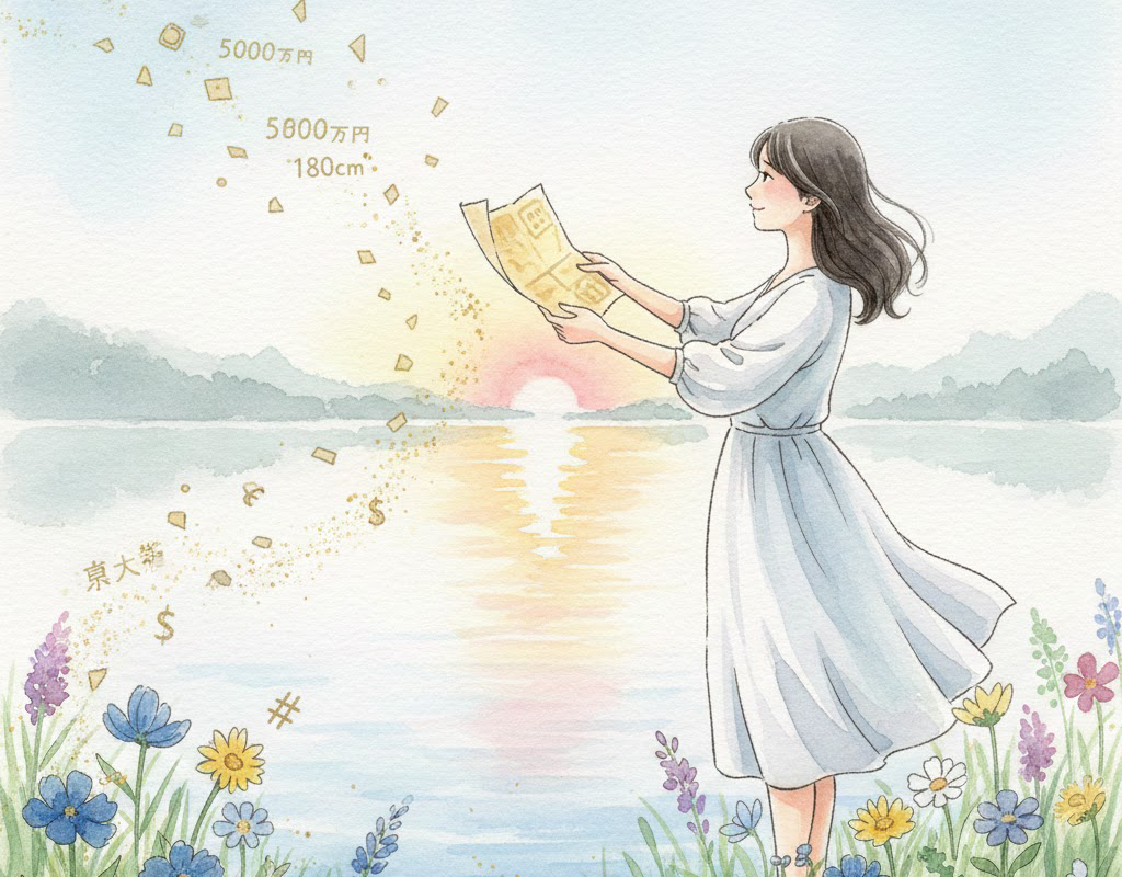 条件で選ばない婚活